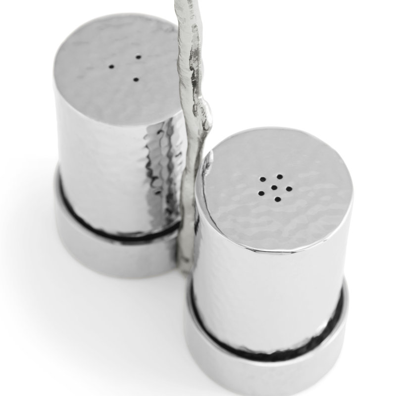 White Orchid Salt And Pepper Shaker Set