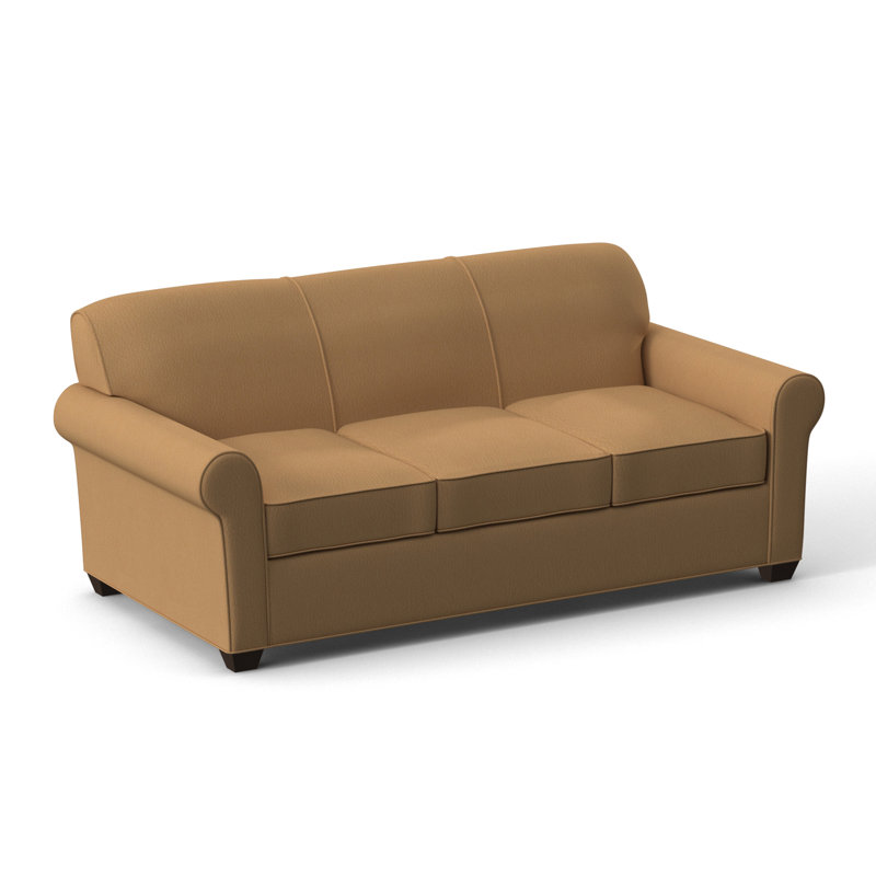 Finn 83" Rolled Arm Sofa Bed with Reversible Cushions, Cafelle, Dillon Luggage, Innerspring