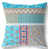 Turquoise / blanc
