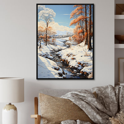 Snow Wonderland Pastoral - Imprimé