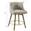 Tabouret de comptoir pivotant