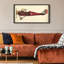 « antique biplane #2 », impression