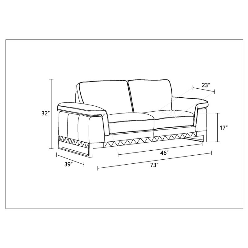 Cuir fleur brun clair avec bois franc séché au four, coussin en mousse, pieds, structure en bois: blocs renforcés, mousse à 3 couches, bois massif,