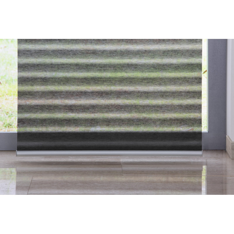 Mood Track Insert Semi Sheer Sliding Panel, Grey