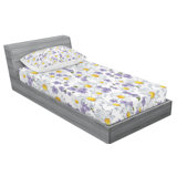 Ambesonne Fitted Sheet & Sham Set