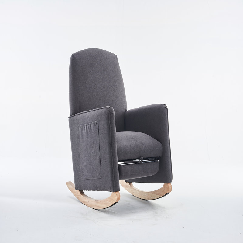 Accent Chairs, Dark Gray Fabric