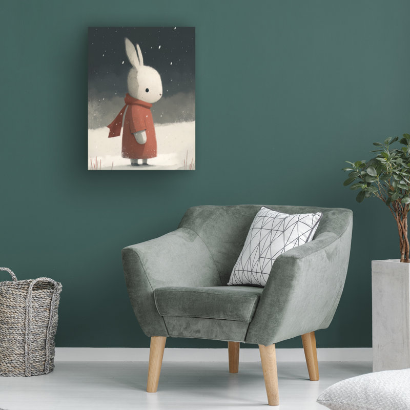 «Bilge Paksoylu Rabbit 1», reproduction sur toile, H 47 po x l 35 po x P 2 po