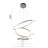 Schaaf Modern LED 3 Halo Ring Chandelier-1442216491