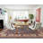 Hand Knotted Wool Floral Rug
