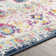Tapis oriental bleu marine / rose Fleeman