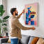 Nourishment Mid-Century 1 Piece Wrapped Canvas Wall Art-1402488120-1402488121