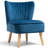 Tintah Velvet Slipper Chair-1348150243