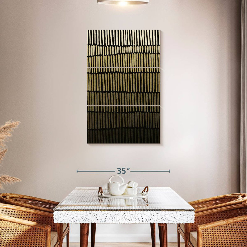 Avery Gradient Ethnic Lines, 45" H x 28" W