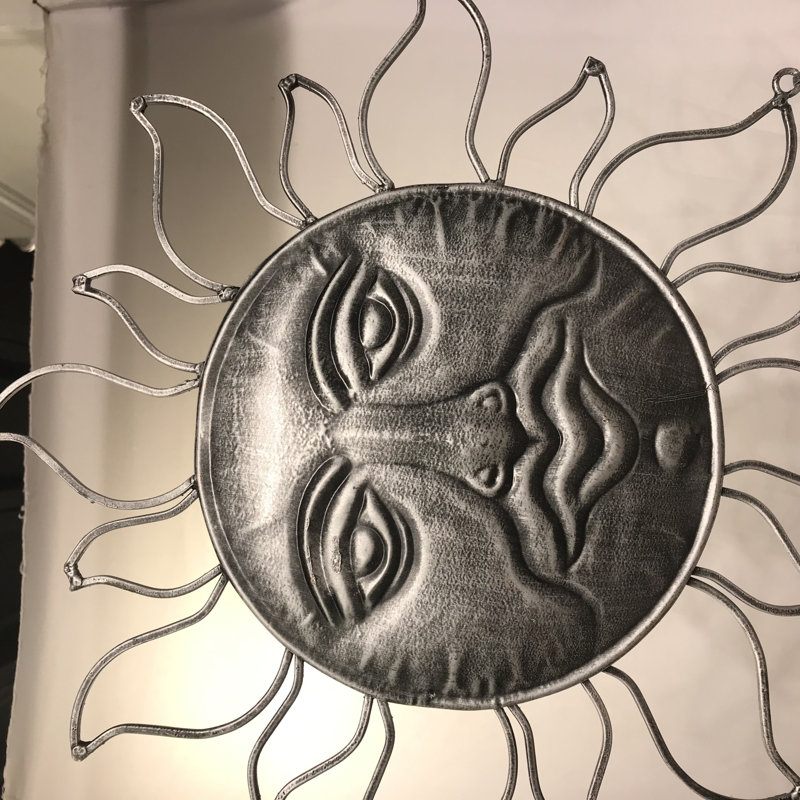 Carillon en forme de cloche Sun Sun, Silver Patina