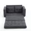 Futon rembourré Laquavious 55
