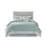 Oversized Cotton Jacquard Comforter Set Aqua-114529001