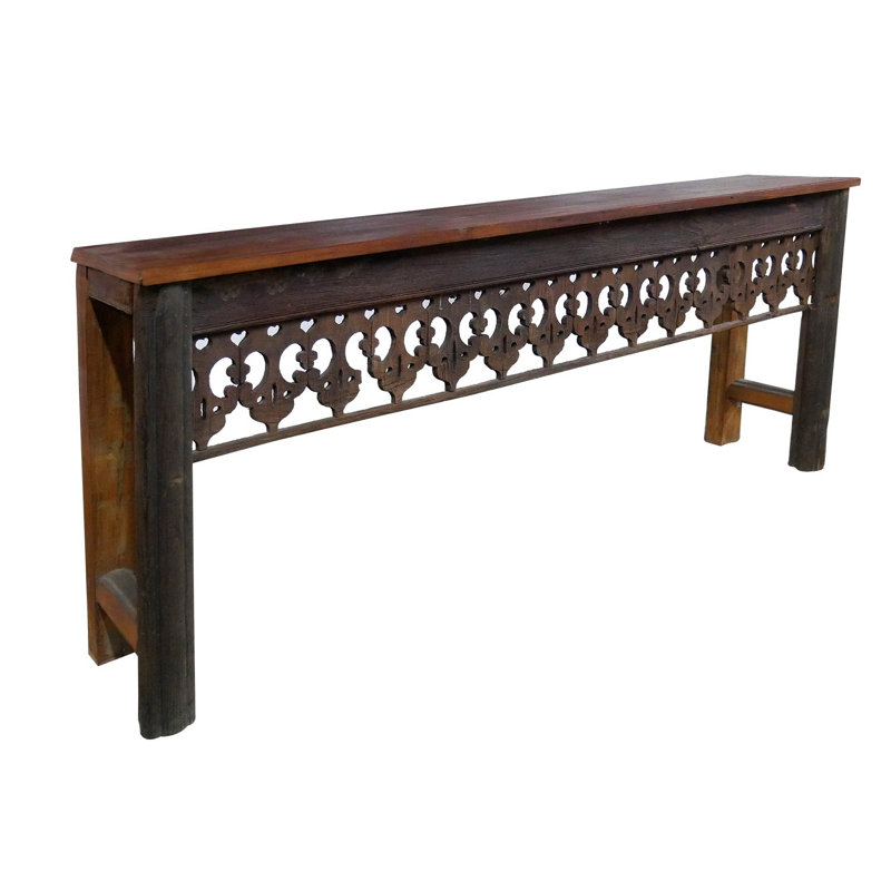 75'' Solid Wood Console Table