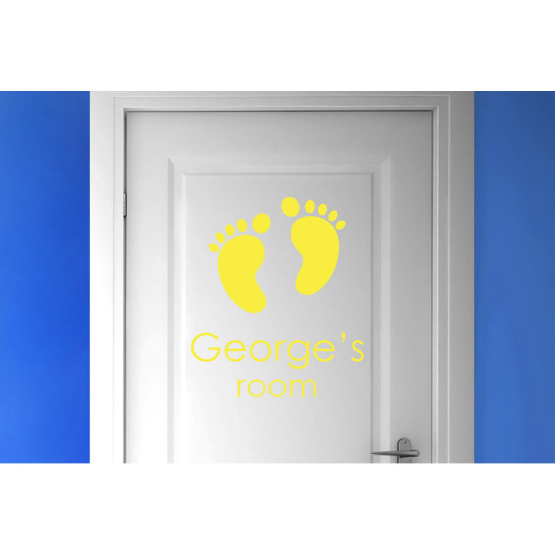 Wall Decal, Bright Yellow