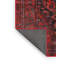 Tapis oriental en laine / polyester tissé à la machine oriental jaune clair / marron / noir-314861696