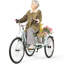 Adulte tricycle à 7 vitesses à 3 roues et 26 roues pour adultes