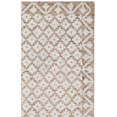 Tapis beige / sauge Heath Metro 357