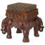 Repose-pieds Maharajah Elephants
