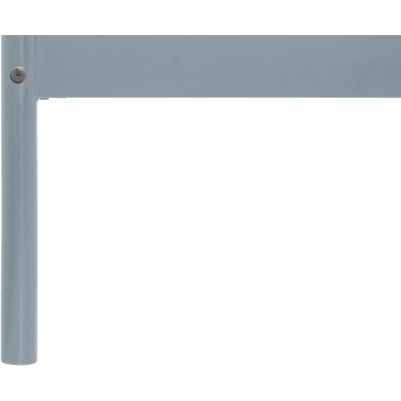 Bonaccorso Bed Frame, European Double (140 x 200cm), Grey