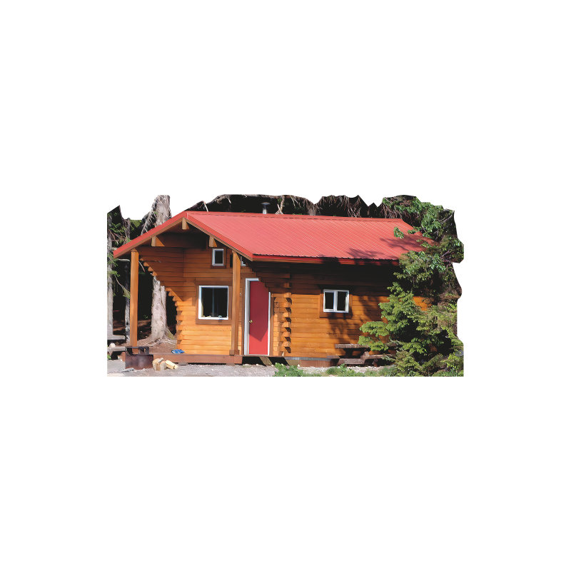 SP13263 Alaskan Mountain Man Cabin Off Grid Woods