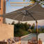 10x8ft LED Rectangle Cantilever Umbrella-400868027