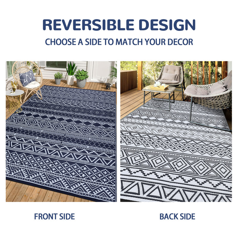 Rectangle Lavel Area Rug with Non-Slip Backing, Rectangle 8' x 10'