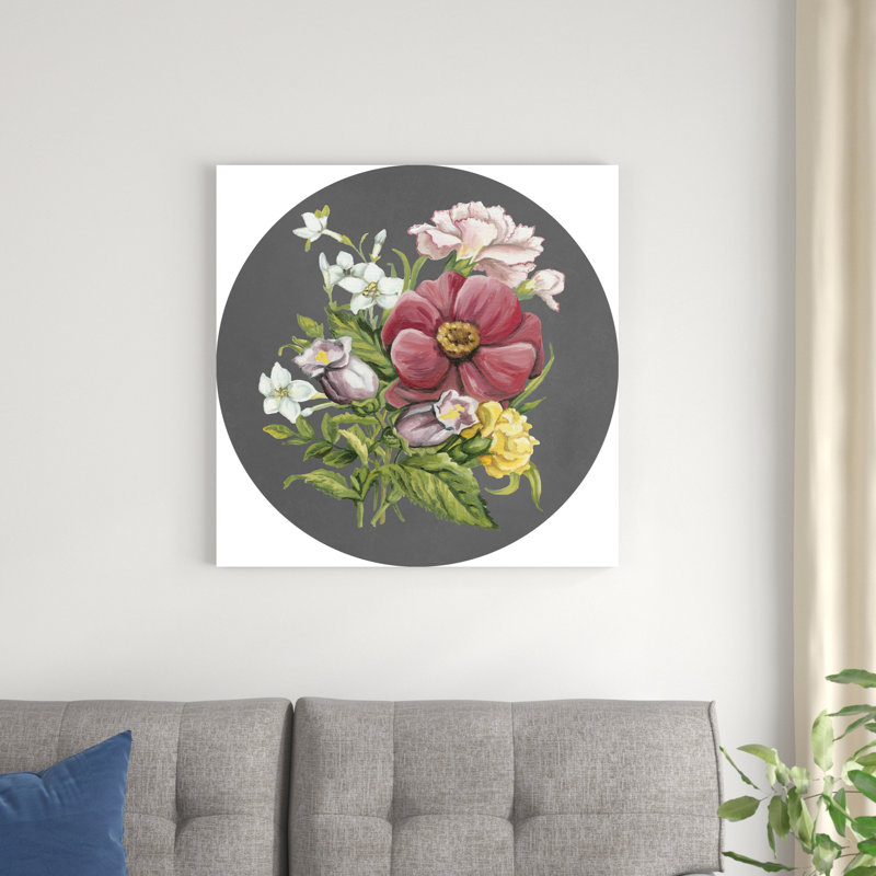 Dramatic Floral Bouquet I, H 30 po x l 30 po