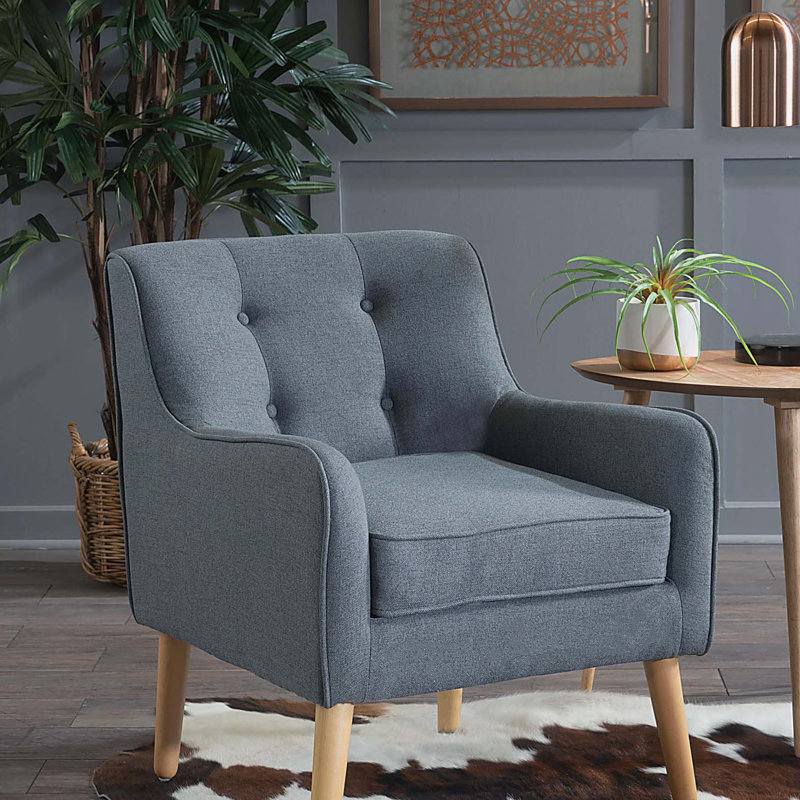 Arm Chair, Charcoal