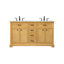 Ensemble de meuble-lavabo double 60 po Hermes-73360084