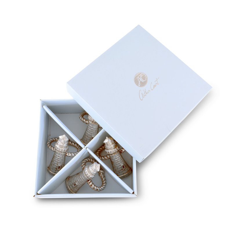 Coastal Metal Napkin Ring