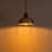 1-Light Dome Hammered Single Pendant