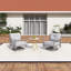 Chaises de patio pivotantes en aluminium 2 pièces-2048315846