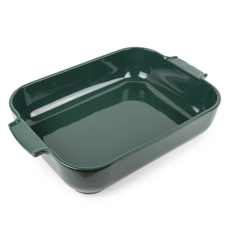 Peugeot Appolia Rectangular Ceramic Baking Dish, 3.62" H x 15.75" L x 11.22" W