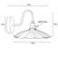 Langston Armed Sconce-822488430