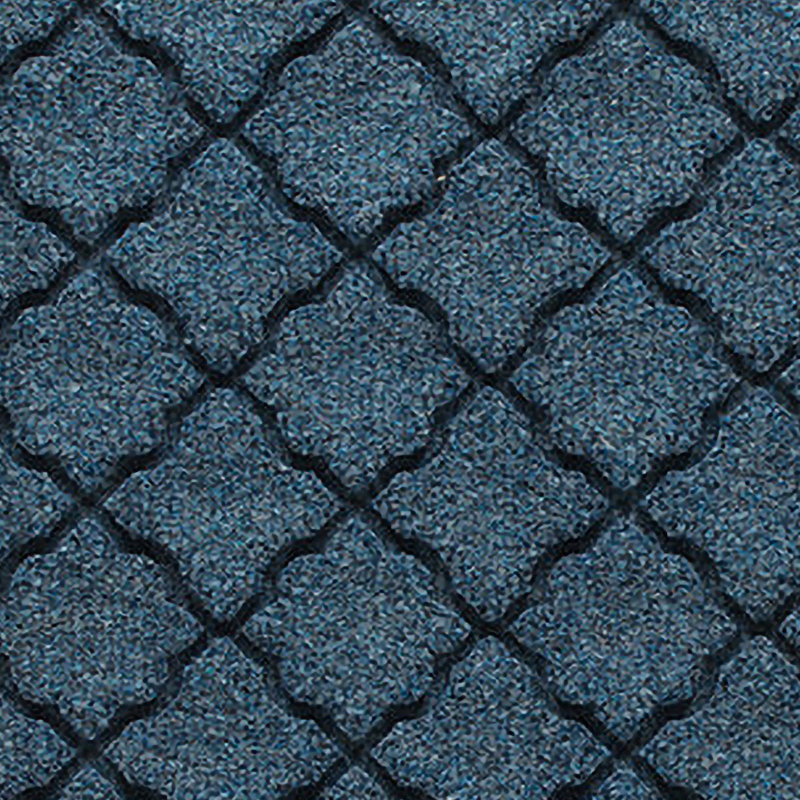 Tapis d'entrée pour l'extérieur WaterHog® Cordova 34 po x 52 po, Rectangle 2 pi 10 po x 4 pi 4 po, Marine