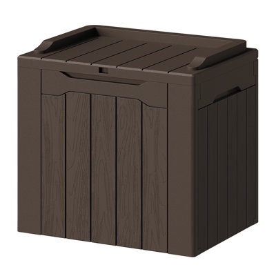 31 Gallons Lockable Resin Deck Box