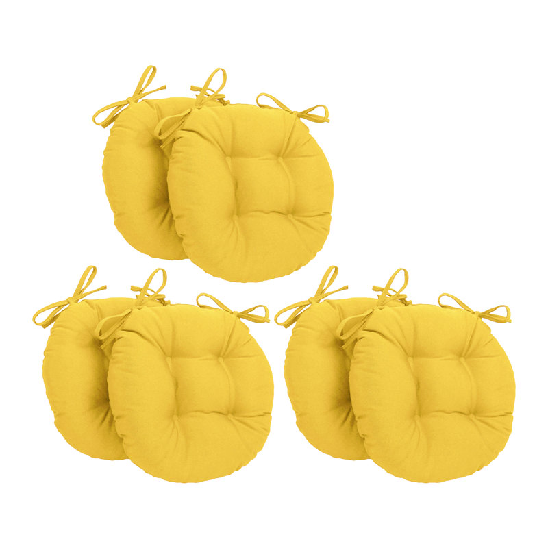 Coussin de siège 6 pièces Red Barrel Studio®, Coucher de soleil