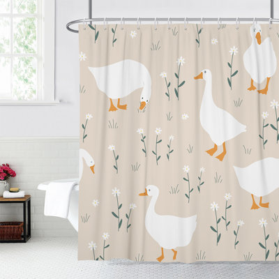 Rideau de douche en polyester