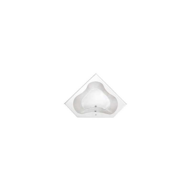 60'' x 60'' Soaking Acrylic Bathtub, White