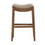 Tabouret de bar et de comptoir en bois d'hévéa Williston-72727888-72727889-72727890