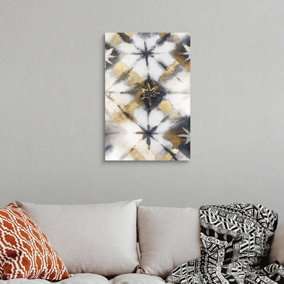 « Tye Dye IV », version neutre par Eva watts, reproduction d’art sur toile