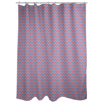 Chevron Shower Curtain
