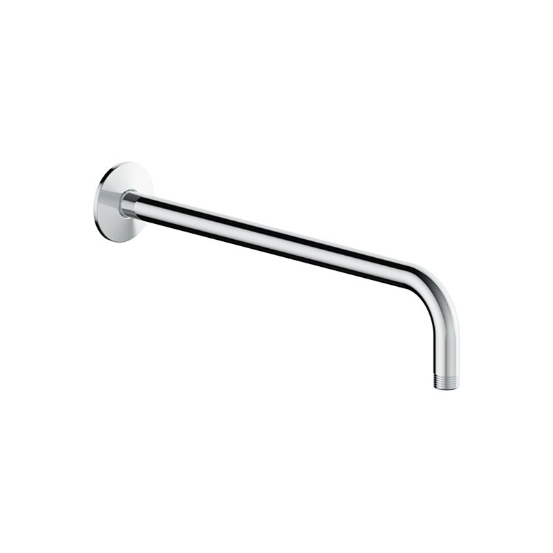 Shower Arm and Flange, Polished Chrome