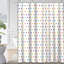 Rideau de douche Rainbow Dots Abstract Dot-820097398