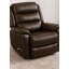 Fauteuil inclinable pivotant en cuir-231490961