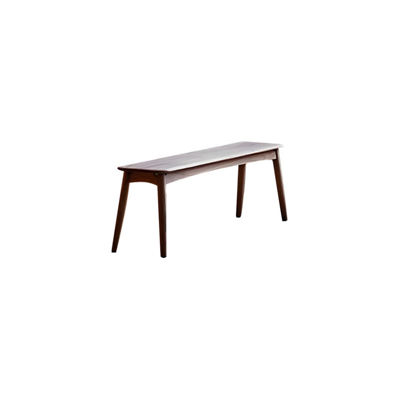 Banc en bois massif Nelsie, H 17,32 po x l 59,05 po x P 11,81 po